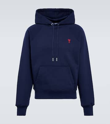 Ami De Cœur cotton jersey hoodie | Ami Paris