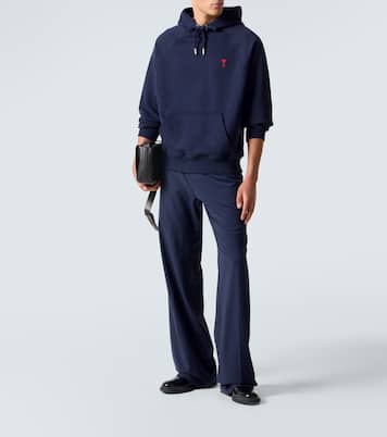 Ami De Cœur cotton jersey hoodie | Ami Paris