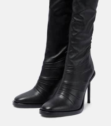 Adna over-the-knee leather boots | Ann Demeulemeester