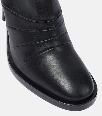 Adna over-the-knee leather boots | Ann Demeulemeester