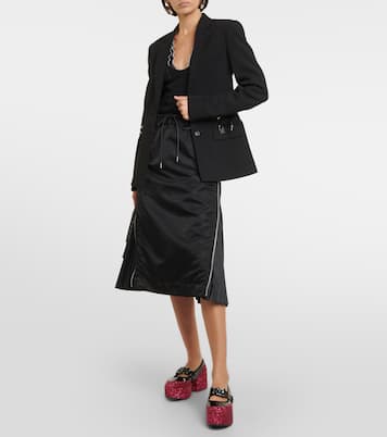 x Repetto platform mary janes | Noir Kei Ninomiya