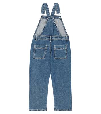 Indigo cotton denim overalls | Liewood