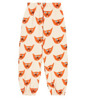 Cat cotton jersey sweatpants | Jellymallow