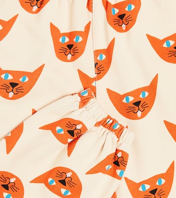 Cat cotton jersey sweatpants | Jellymallow