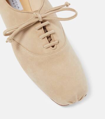 Maya leather lace-up flats  | Gabriela Hearst