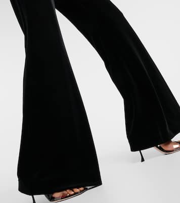 Weite Hose aus Ruthette-Samt | Diane von Furstenberg