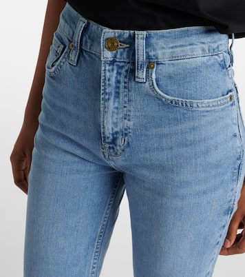 Jeans rectos The Slim Stacked de tiro alto | Frame