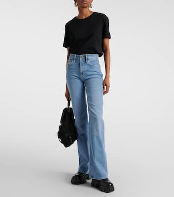 Jeans rectos The Slim Stacked de tiro alto | Frame