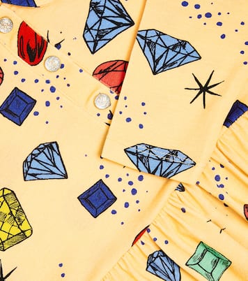 Robe imprimée Jewels | Mini Rodini
