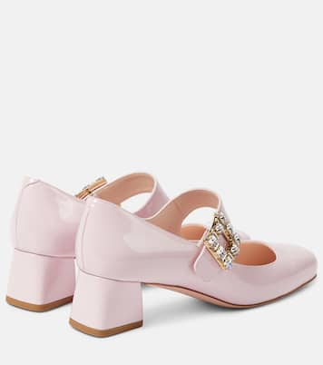 Escarpins Très Vivier Strass Babies 45 en cuir verni | Roger Vivier