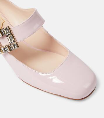 Escarpins Très Vivier Strass Babies 45 en cuir verni | Roger Vivier