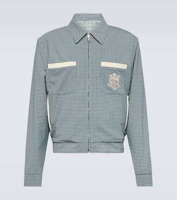 Reversible checked blouson | Amiri