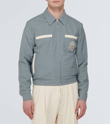 Reversible checked blouson | Amiri