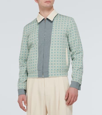 Reversible checked blouson | Amiri