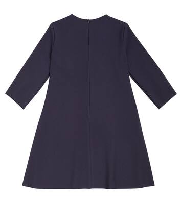 Floral-appliqué jersey dress | Il Gufo