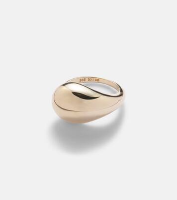 Anello Water Droplet in oro 14kt | Mateo