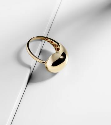 Anello Water Droplet in oro 14kt | Mateo