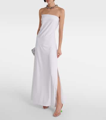 Robe longue bustier | Norma Kamali