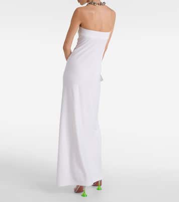 Robe longue bustier | Norma Kamali