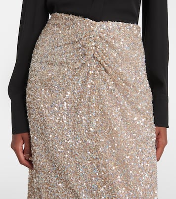 Midirock Zuri mit Pailletten | Costarellos