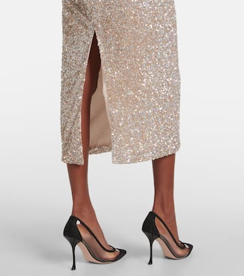 Midirock Zuri mit Pailletten | Costarellos