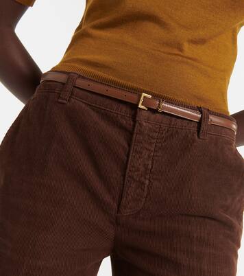 Ceinture Cassandre en cuir | Saint Laurent