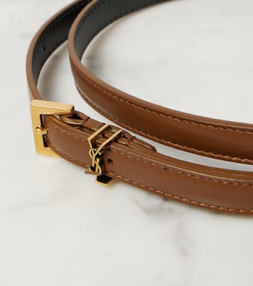 Ceinture Cassandre en cuir | Saint Laurent