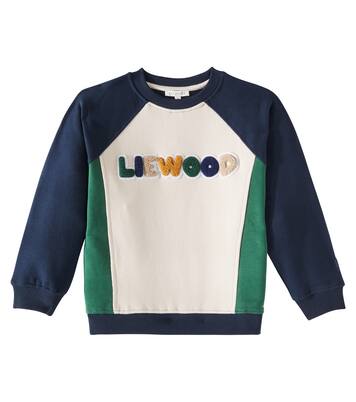 Aude Placement cotton jersey sweatshirt | Liewood