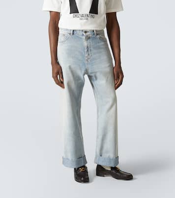 High-Rise Straight Jeans | Valentino