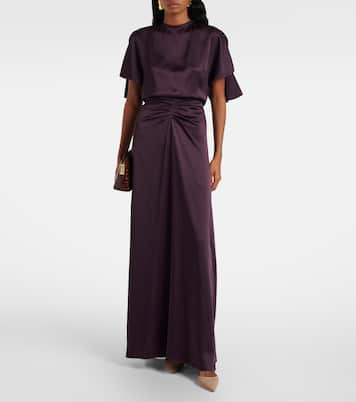 Carolyne 70 suede slingback pumps | Manolo Blahnik