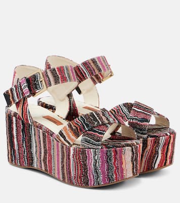 Julia raschel platform sandals | Missoni