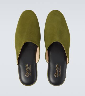 Suede slippers | Charvet