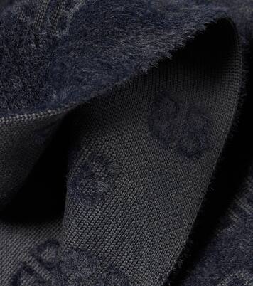 BB wool-blend scarf | Balenciaga
