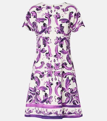 Majolica printed minidress | Dolce&Gabbana