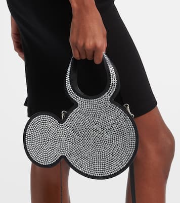 Tote Bag Mickey Mini mit Kristallen | Coperni