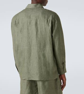 Resort linen shirt | Saman Amel