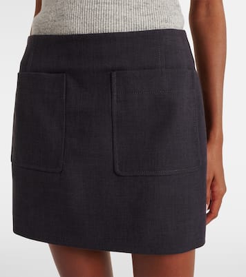 Woven miniskirt  | Bottega Veneta