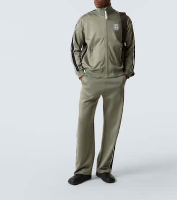 Chaqueta deportiva de jersey con anagrama | Loewe