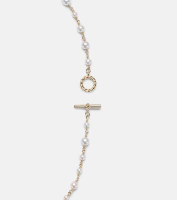 Halskette Pearl Classics aus 18kt Gelbgold mit Süßwasserperlen | David Yurman