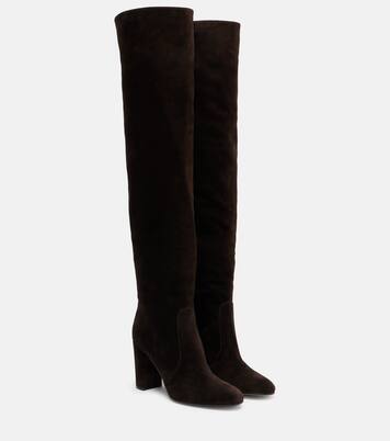 Leather over-the-knee boots | Gianvito Rossi