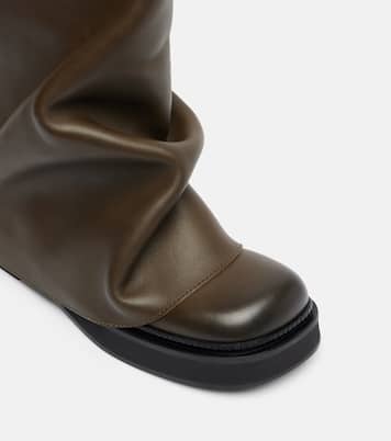 Robin leather combat boots | The Attico