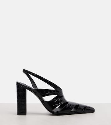 Escarpins slingback Cut Out en cuir | Alaïa