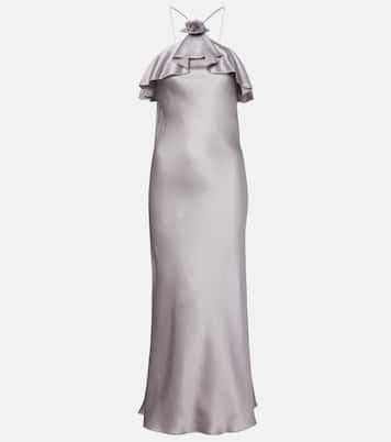 Slipdress aus Seidencharmeuse  | Rodarte