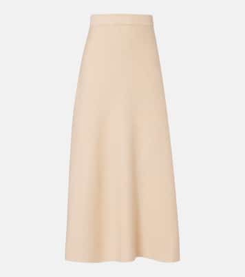 Giberna wool and cashmere maxi skirt  | Max Mara