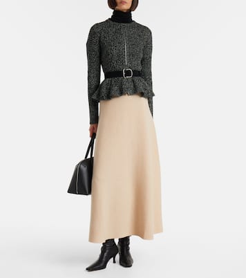 Giberna wool and cashmere maxi skirt  | Max Mara