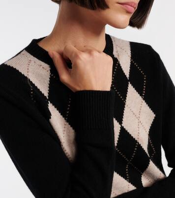 Argyle wool and cashmere sweater | 'S Max Mara
