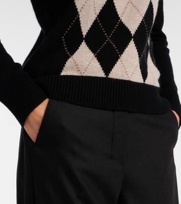 Argyle wool and cashmere sweater | 'S Max Mara