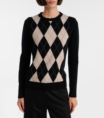 Argyle wool and cashmere sweater | 'S Max Mara