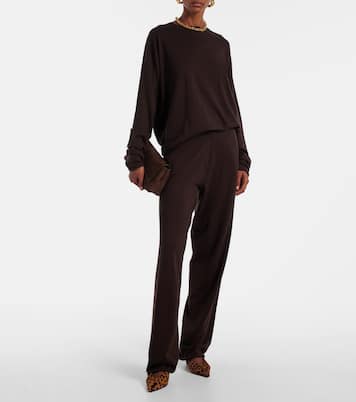 Pantaloni regular N°353 Relax in misto cotone | Extreme Cashmere