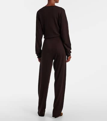 Pantaloni regular N°353 Relax in misto cotone | Extreme Cashmere